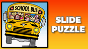 School Bus Slide Puzzle