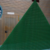 Most Dominoes Toppled in a 2D Pyramid