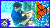 Most Pyraminx Solved Underwater
