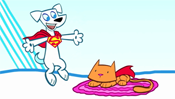 Super Pets: Krypto vs. Streaky